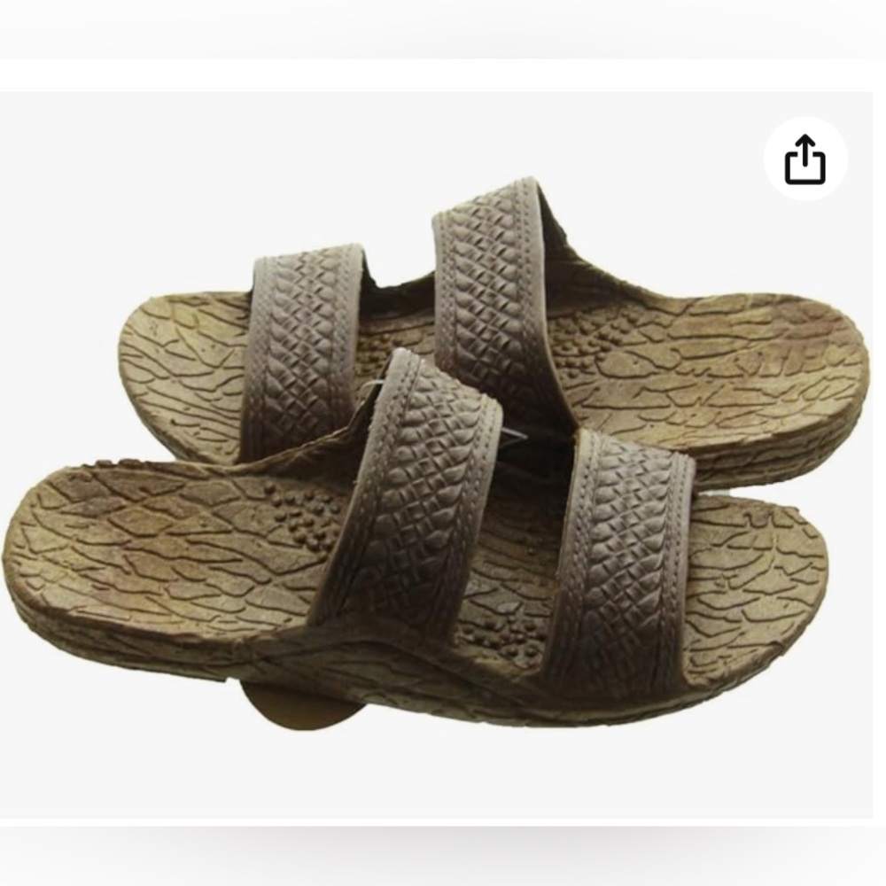 J-Slips Hawaii Jesus Sandals Kona Brown